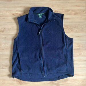 Woolrich Vest Grey Check Pockets Outdoors Mens Size L